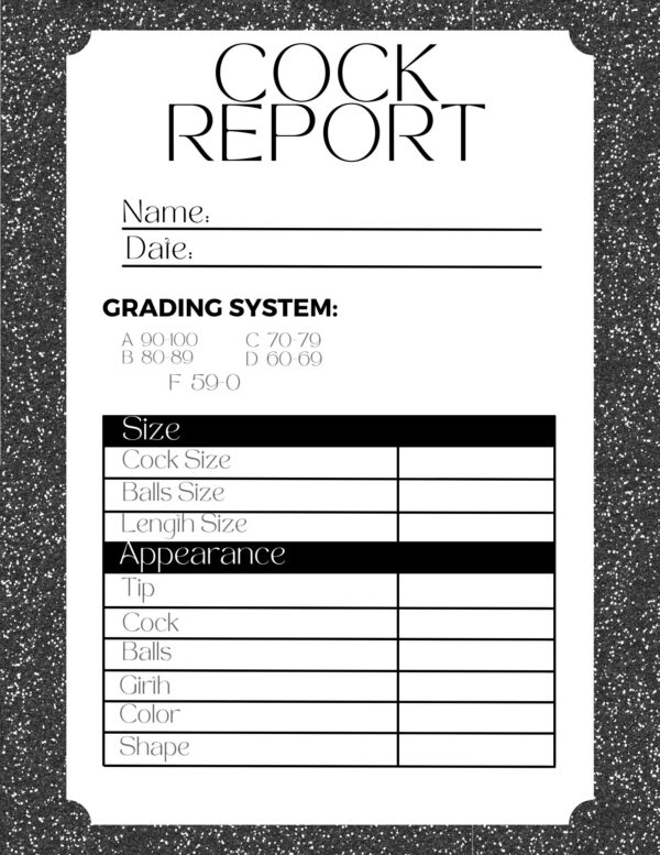 Dick Report Card - Image 2