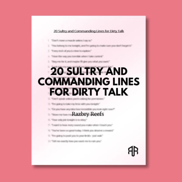 20 Sultry and Commanding Lines for Dirty Talk